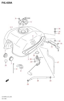 420A - FUEL TANK (K6)