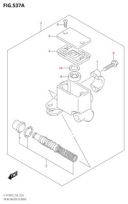 537A - FRONT MASTER CYLINDER