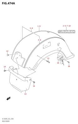 474A - REAR FENDER (K5,K6,K7,K8)
