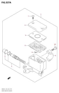 537A - FRONT MASTER CYLINDER