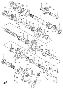 19A - TRANSMISSION (2)(MODEL K1)