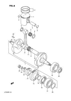 008 - CRANKSHAFT (MODEL F /​ G)
