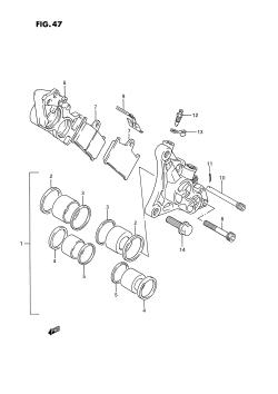 047 - FRONT CALIPERS (MODEL N /​ P)