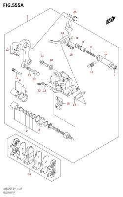 555A - REAR CALIPER