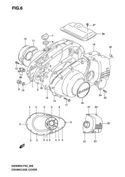 006 - CRANKCASE COVER
