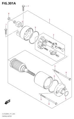 301A - STARTING MOTOR
