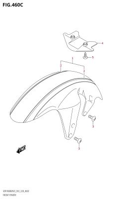 460C - FRONT FENDER