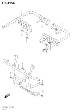 415A - FOOTREST