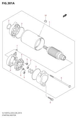 301A - STARTING MOTOR