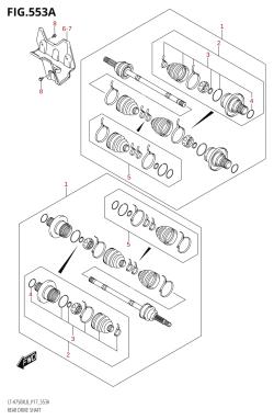 553A - REAR DRIVE SHAFT
