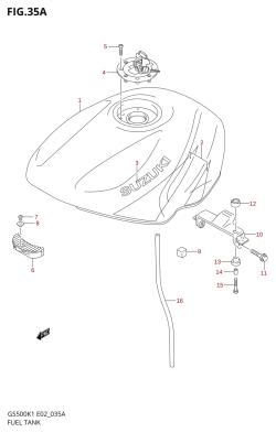 35A - FUEL TANK (MODEL K2)
