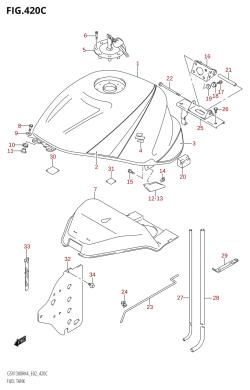 420C - FUEL TANK (K6)