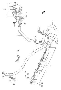 052 - REAR MASTER CYLINDER