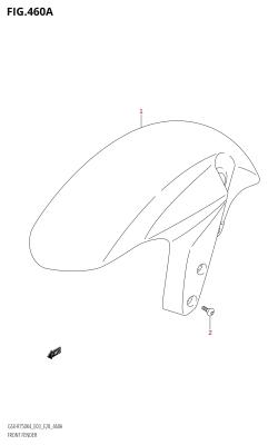 460A - FRONT FENDER
