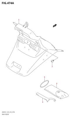 474A - REAR FENDER