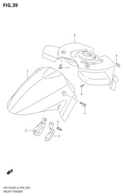 039 - FRONT FENDER