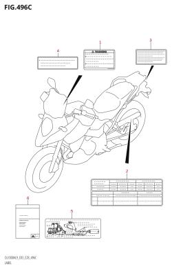 496C - LABEL (DL1000XA:L9:E33)