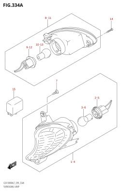 334A - TURNSIGNAL LAMP