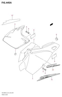 445A - FRAME COVER (K5,K6,K7,K8)