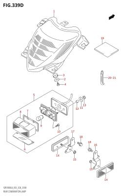 339D - REAR COMBINATION LAMP (VZR1800BZ:L8:E33)