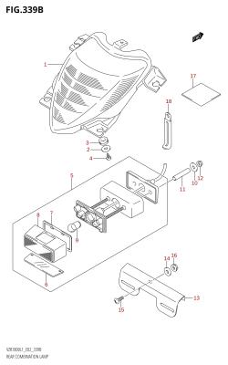 339B - REAR COMBINATION LAMP (VZR1800:L1:E19)