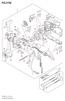 510J - OPT:REMOTE CONTROL (2) (DF140AZ:E40)