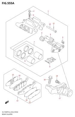 555A - REAR CALIPER
