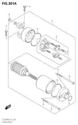 301A - STARTING MOTOR