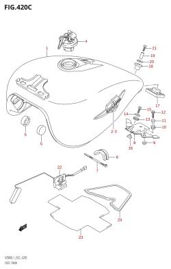 420C - FUEL TANK (VZ800:L1:E24)