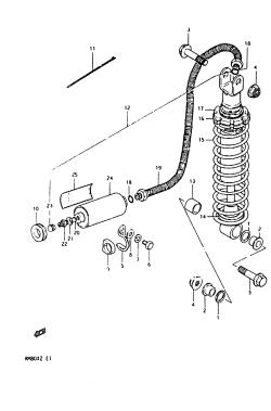 029 - REAR SHOCK ABSORBER