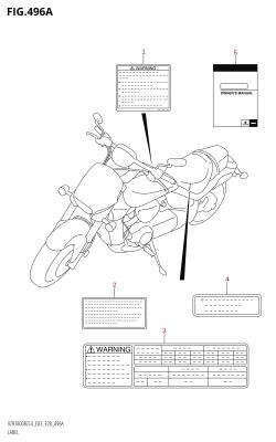 496A - LABEL (VZR1800BZ:L4:E03)
