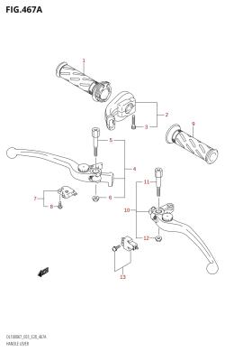 467A - HANDLE LEVER