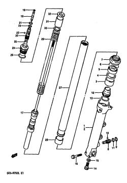 40A - FRONT DAMPER (MODEL K)
