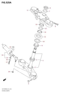 525A - STEERING DAMPER