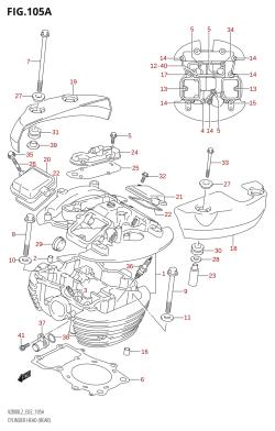 105A - CYLINDER HEAD (REAR)