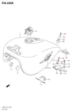 420A - FUEL TANK (K5,K6)