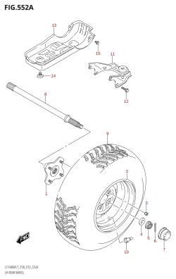 552A - LH REAR WHEEL