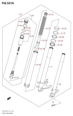 521A - FRONT FORK DAMPER