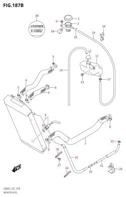 187B - RADIATOR HOSE (VZ800:L5:E19)
