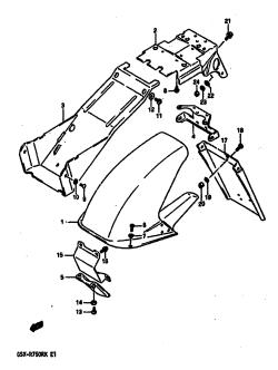 049 - REAR FENDER