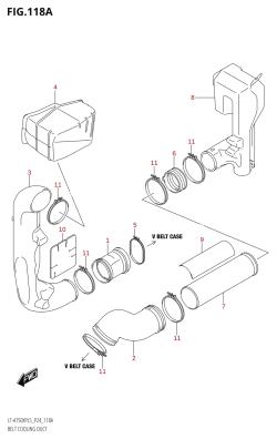 118A - BELT COOLING DUCT
