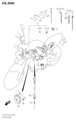 350D - WIRING HARNESS (SV650A:L8:E33)