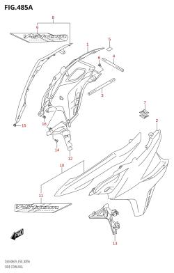 485A - SIDE COWLING (DL650A)