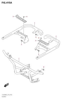 415A - FOOTREST