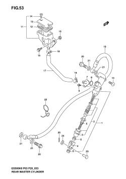 053 - REAR MASTER CYLINDER (MODEL K3)