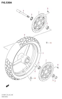 530A - FRONT WHEEL