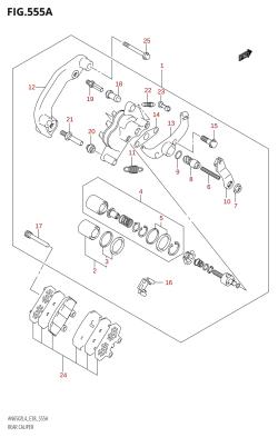 555A - REAR CALIPER