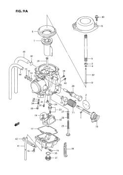 09A - CARBURETOR (MODEL N /​ P /​ R,EXCEPT E24)