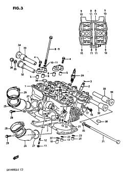 003 - CYLINDER HEAD REAR