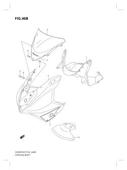 46B - COWLING BODY (GS500FHK9)